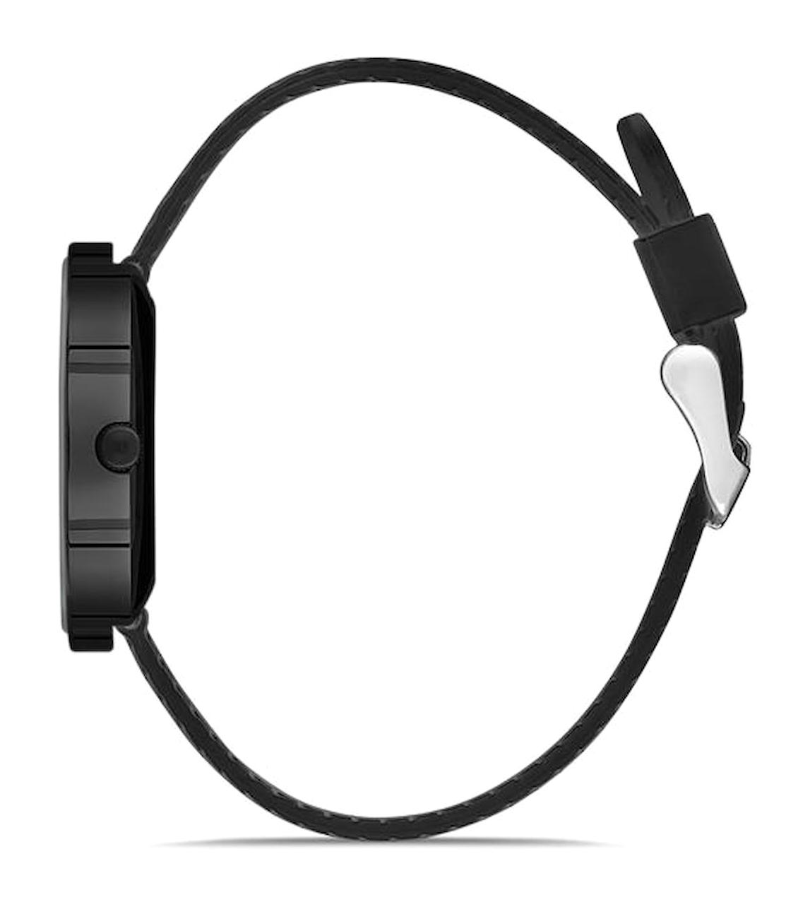 Aqua Di Polo APL12C720S02 30 mm Siyah Silikon Kordon Analog Kadın Kol Saati