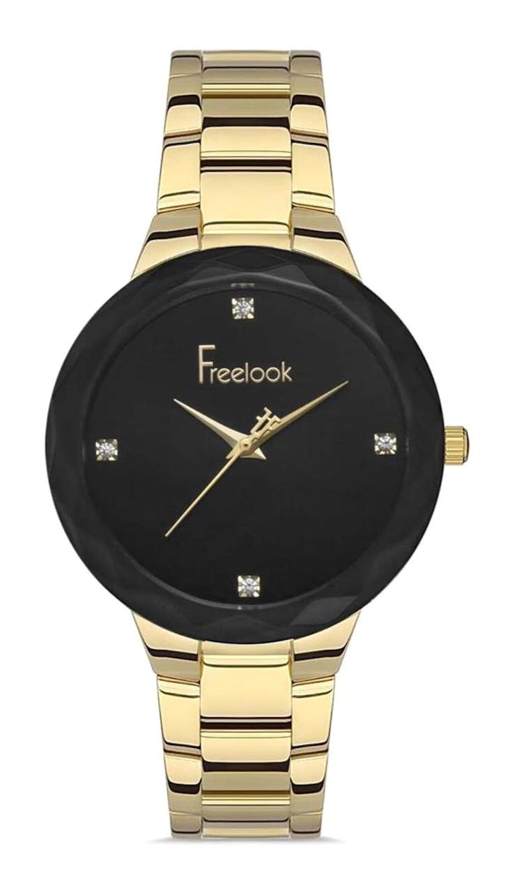 Freelook FL.1.10093.1 36 mm Altın Çelik Kordon Analog Kadın Kol Saati