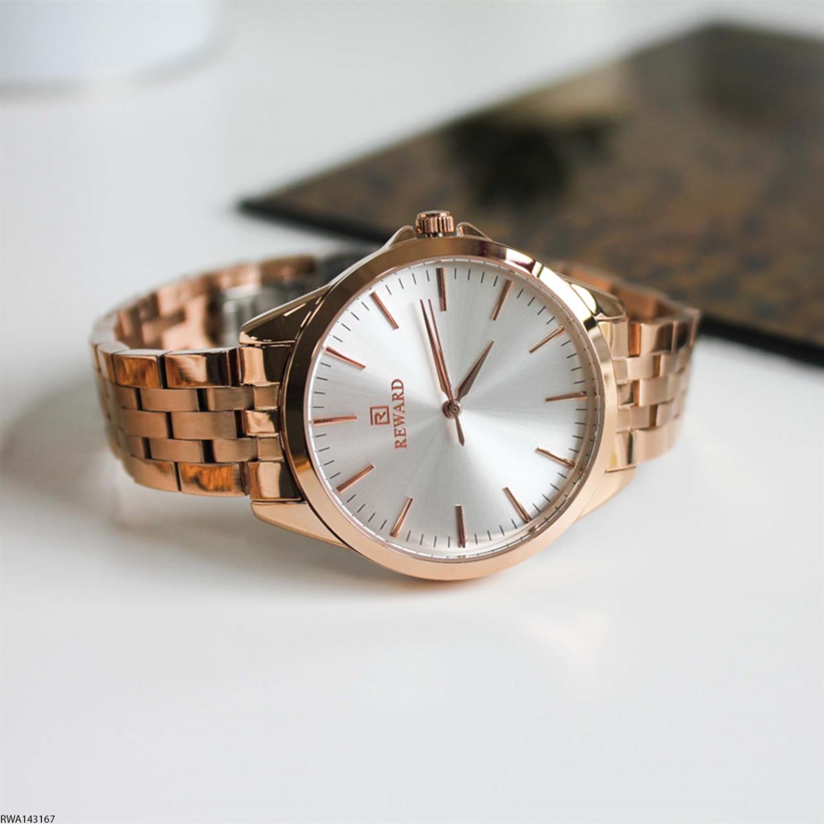 Reward RWA143167 30 mm Rose Gold Çelik Kordon Analog Kadın Kol Saati