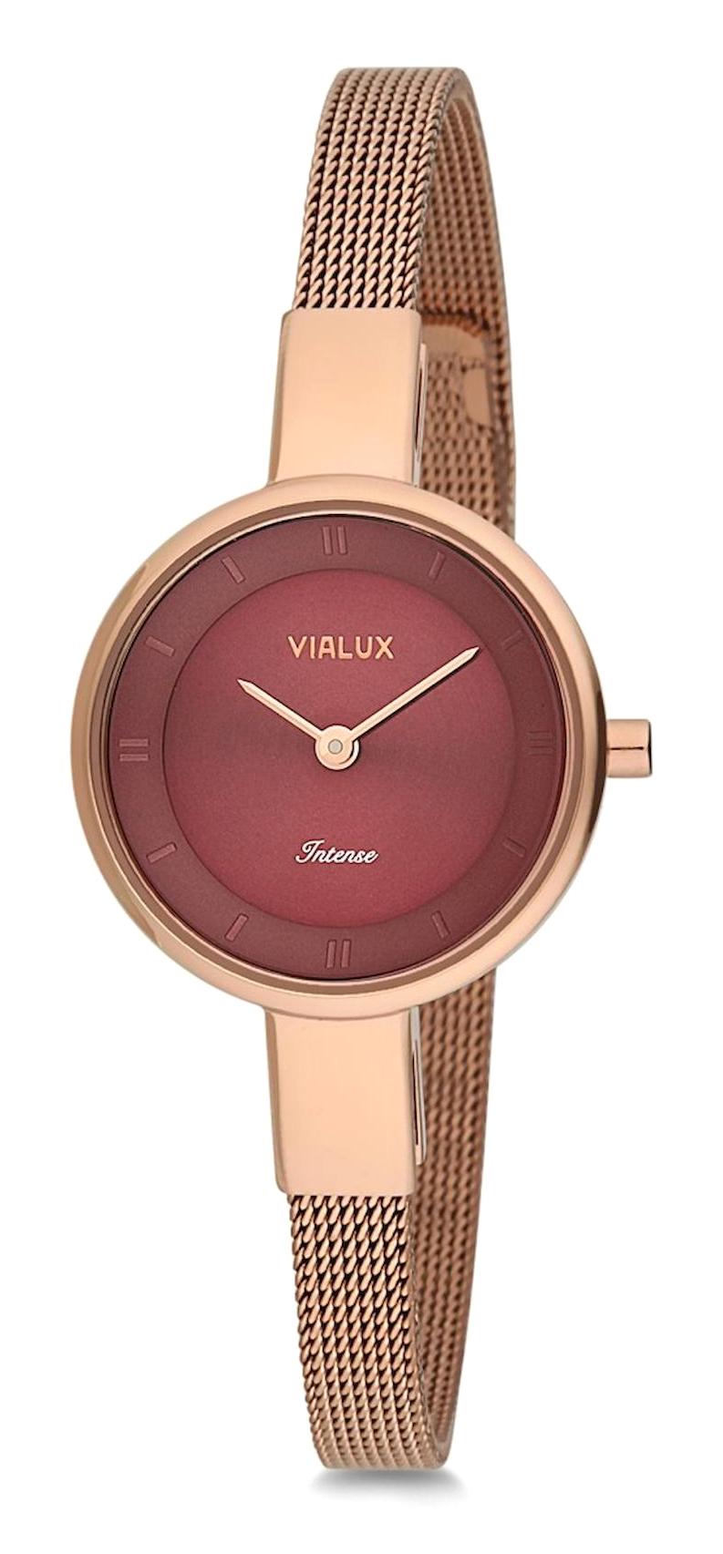 Vialux LJ764R-14SR 26 mm Rose Gold Plastik Kordon Analog Kadın Kol Saati