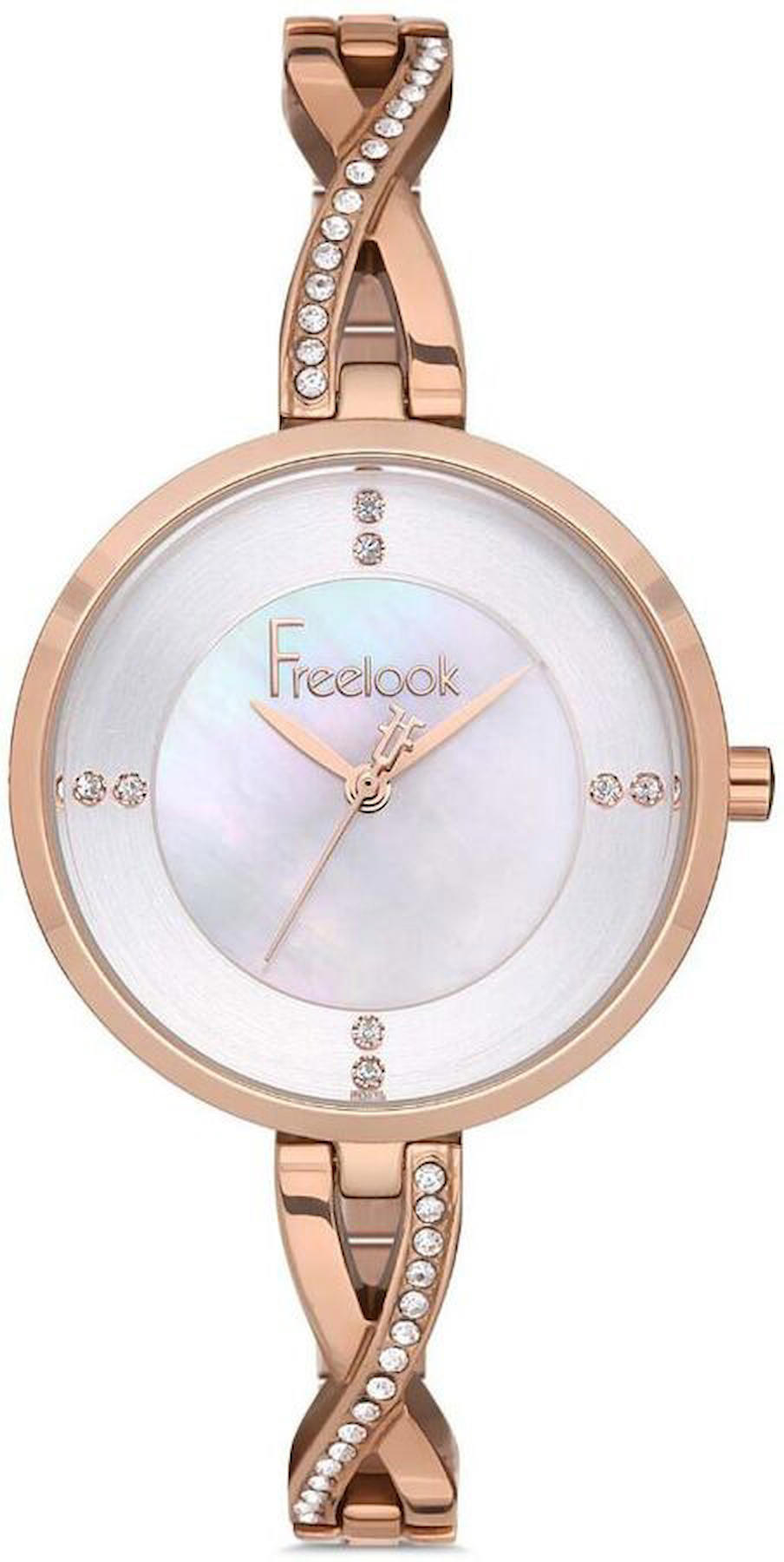 Freelook FL.1.10093.1 32 mm Rose Gold Çelik Kordon Analog Kadın Kol Saati