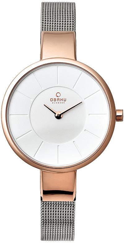 Obaku Denmark V149LXVIMC 32 mm Gri Çelik Kordon Analog Kadın Kol Saati