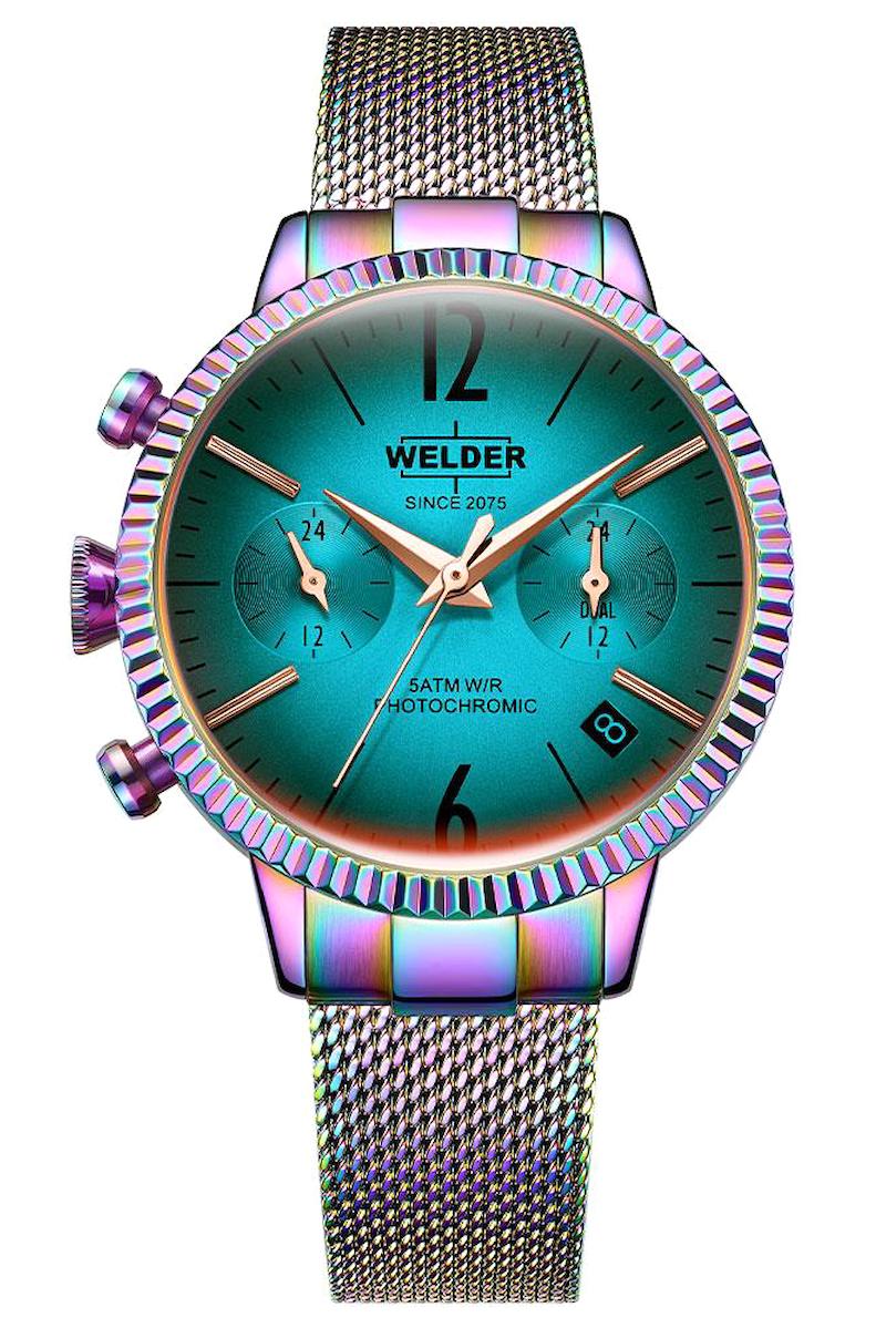 Welder Watch WWRC748 Takvimli 36 mm Çok Renkli Çelik Kordon Analog Kadın Kol Saati