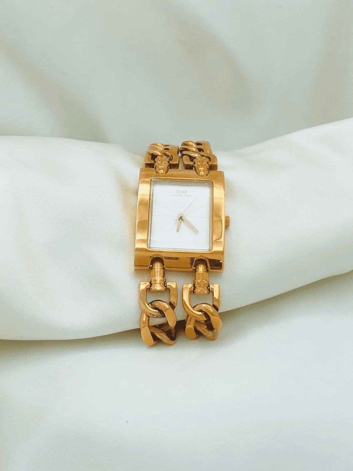 Romanson GR.1.AG1474.05 20-25 mm Rose Gold Çelik Kordon Analog Kadın Kol Saati