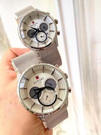 Reward Takvimli 44 mm Gri Çelik Kordon Analog Kadın Kol Saati