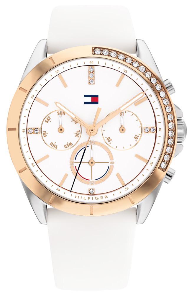 Tommy Hilfiger TH1782388 38 mm Beyaz Plastik Kordon Analog Kadın Kol Saati