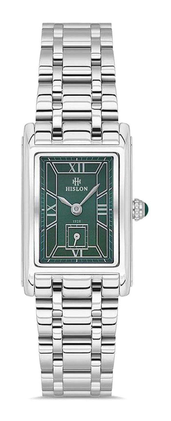 Hislon QL149S-15SS 21.8-34.4 mm Gri Çelik Kordon Analog Kadın Kol Saati