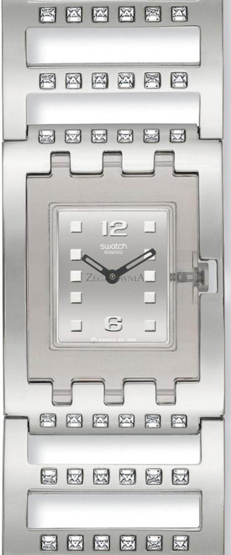Swatch SUBM103G 34 mm Gri Metal Kordon Analog Kadın Kol Saati