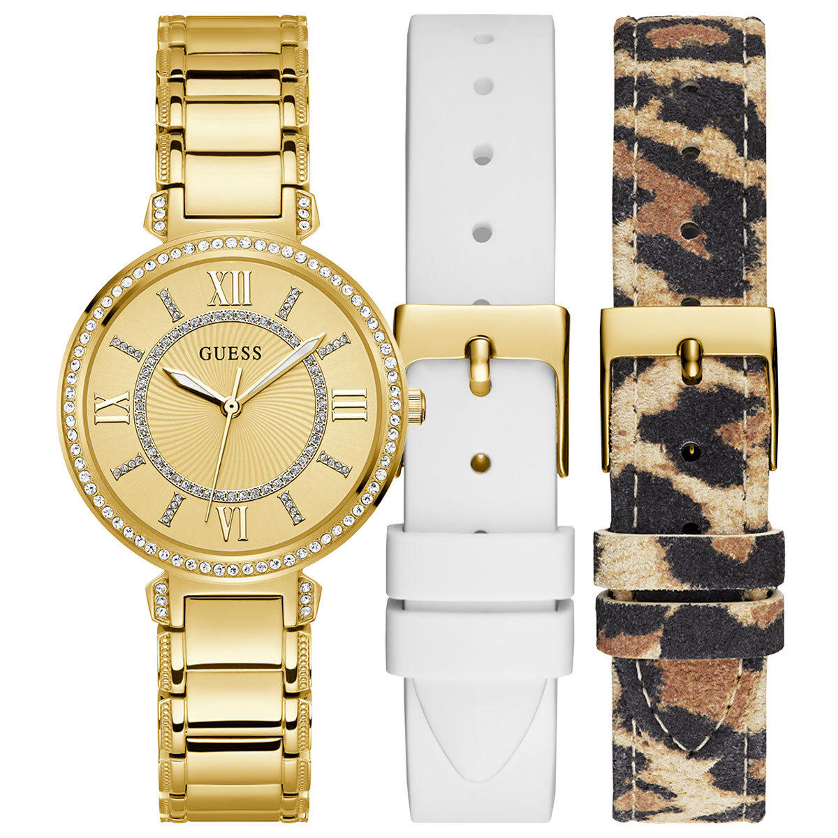 Guess GUGW0588L1 36 mm Çok Renkli Çelik Kordon Analog Kadın Kol Saati
