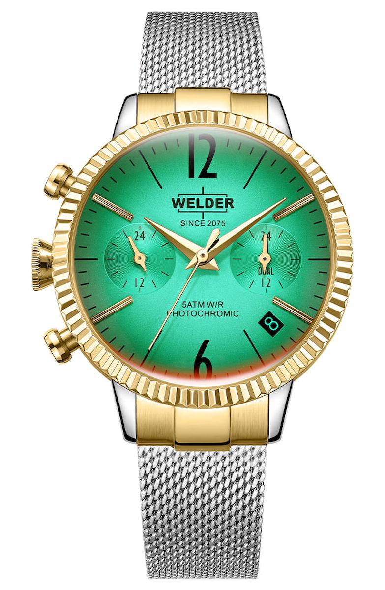 Welder Watch WWRC747 Takvimli 36 mm Gri Metal Kordon Analog Kadın Kol Saati