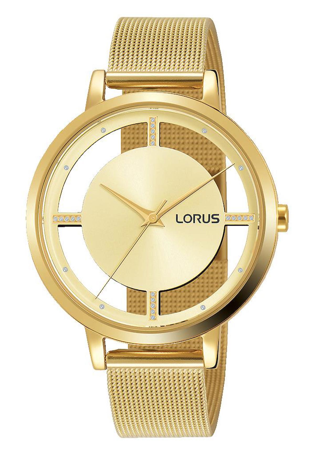 Lorus RG290PX9 36 mm Altın Çelik Kordon Analog Kadın Kol Saati