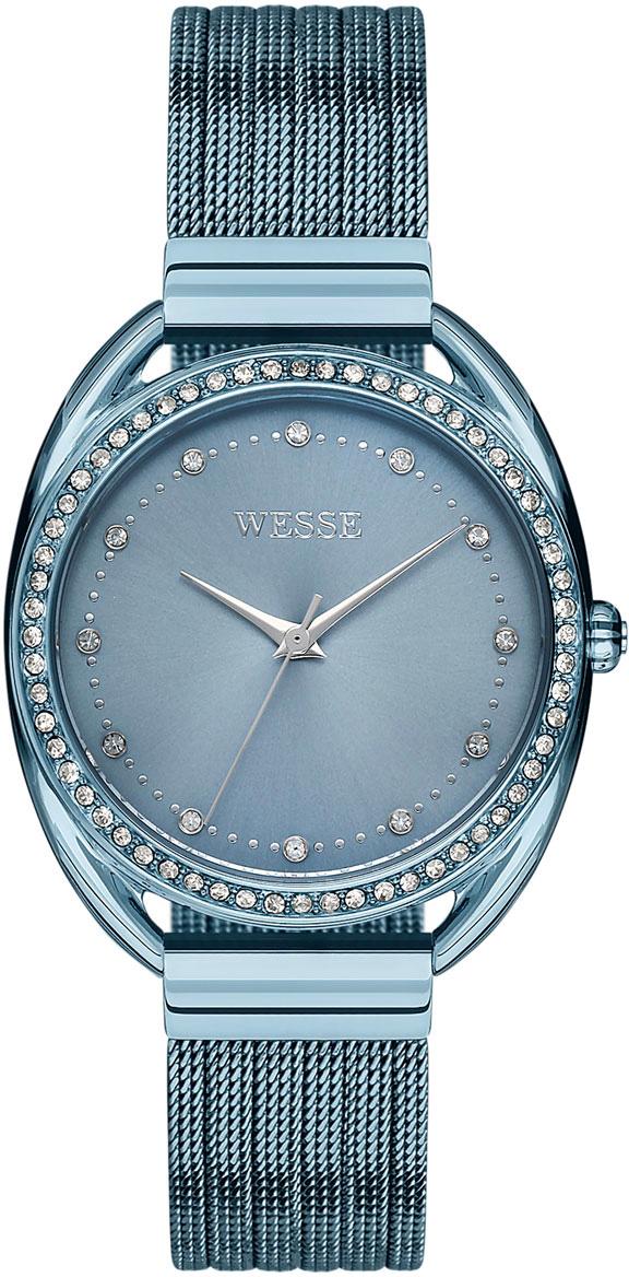 Wesse WWL103805 28 mm Mavi Çelik Kordon Analog Kadın Kol Saati