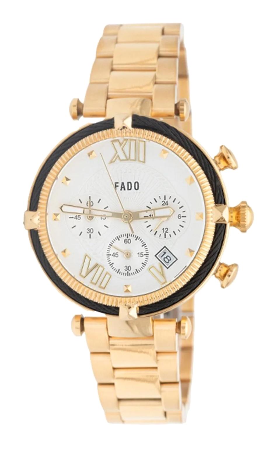 Q&Q RH 0192 40 mm Altın Çelik Kordon Analog Kadın Kol Saati
