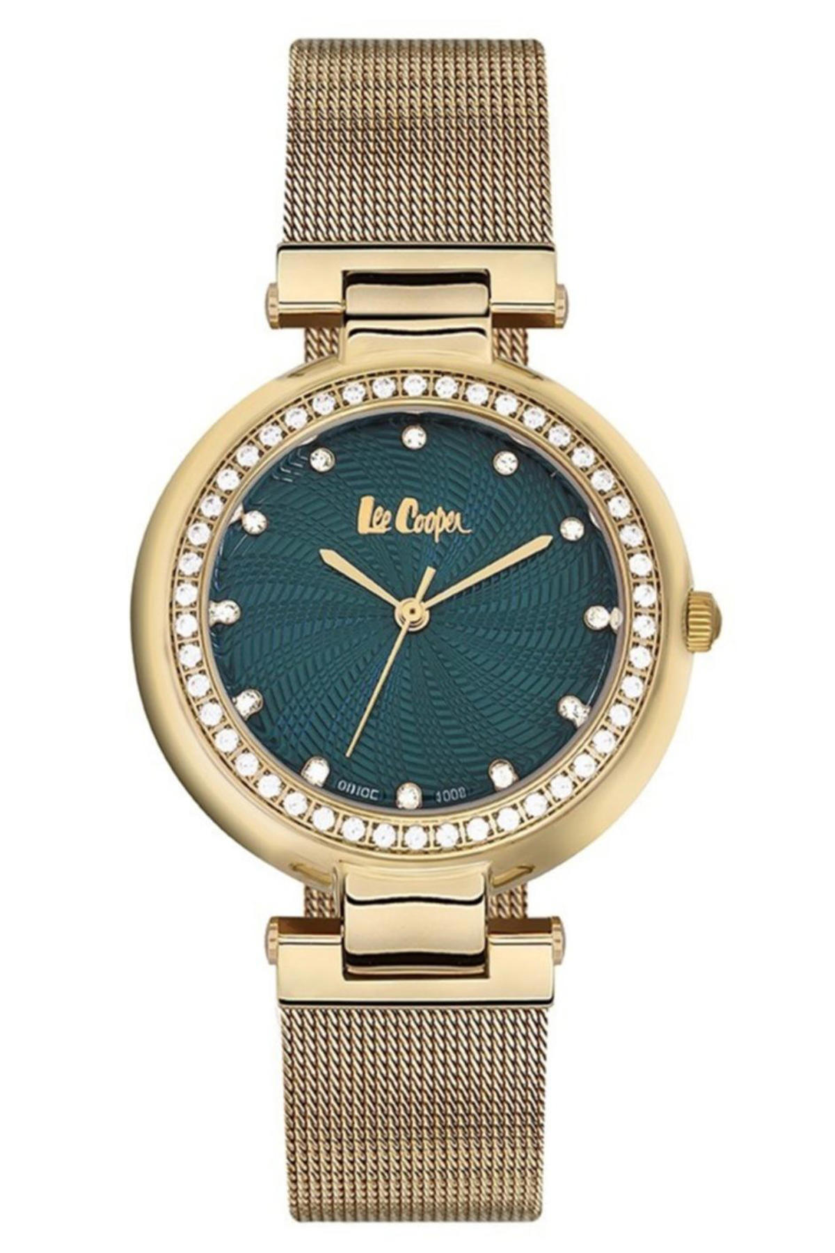 Lee Cooper LC06230.170 40 mm Altın Çelik Kordon Analog Kadın Kol Saati