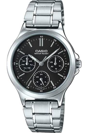 Casio LTP-V300D-1AUDF 33 mm Gri Çelik Kordon Analog Kadın Kol Saati