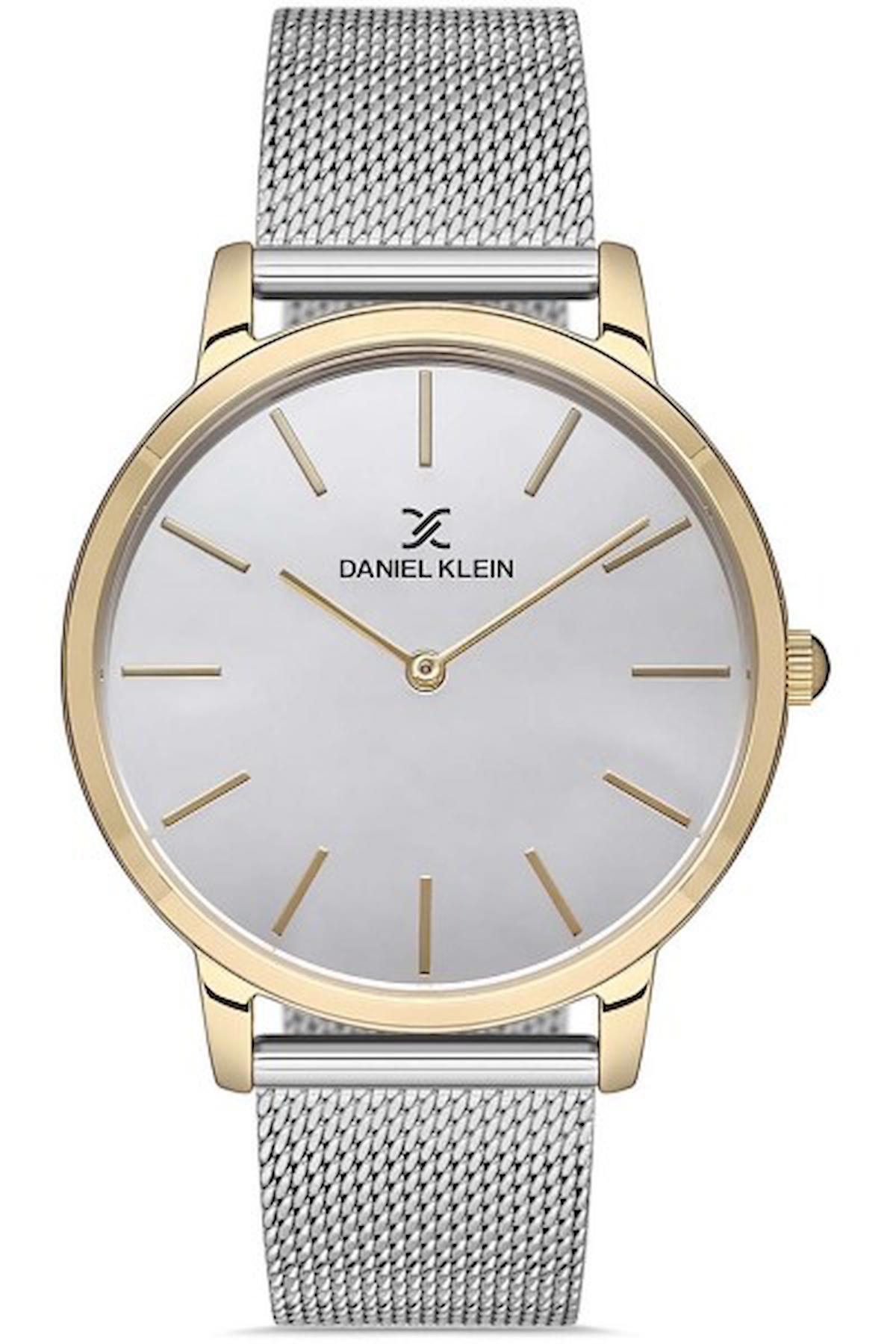 Daniel Klein DK.1.12368.4 42 mm Gri Metal Kordon Analog Kadın Kol Saati
