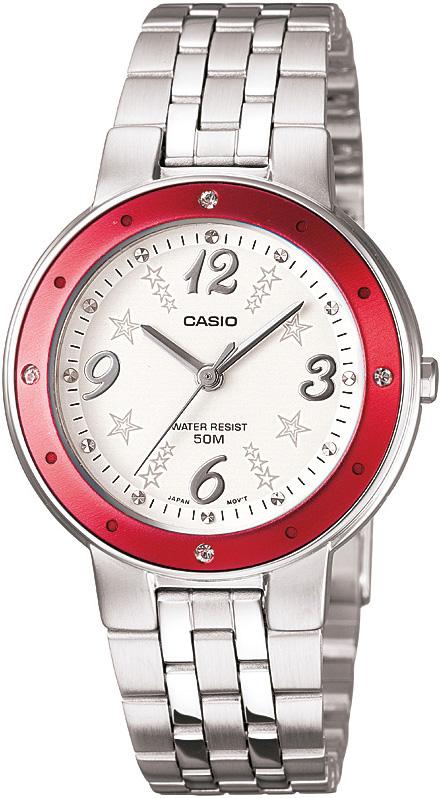Casio LTP-1318D-4A 31 mm Gri Çelik Kordon Analog Kadın Kol Saati