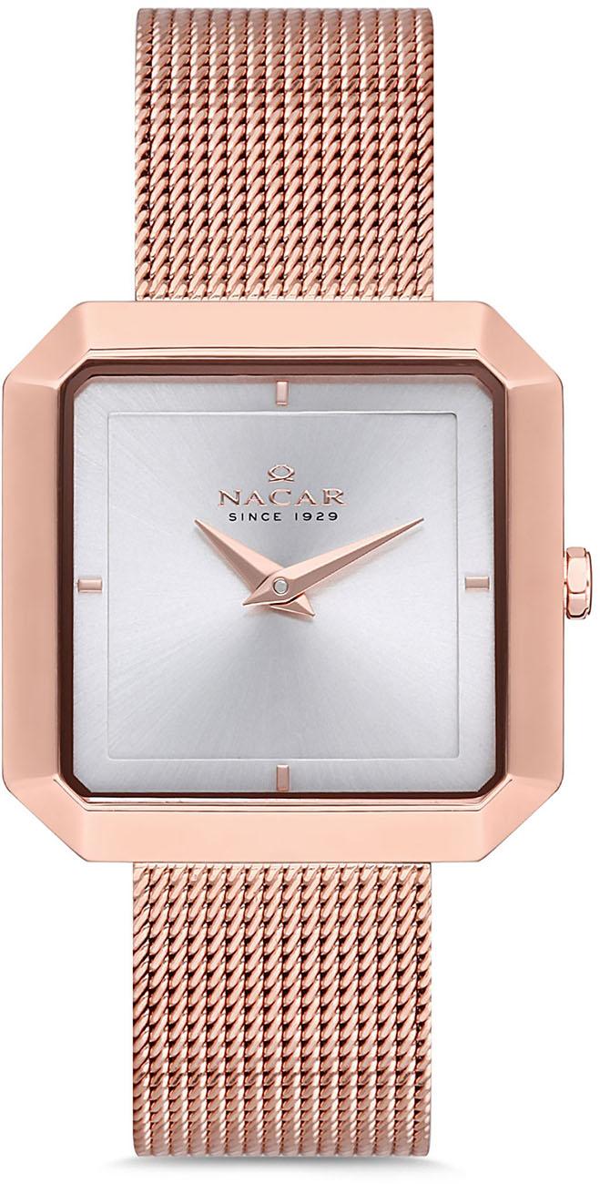 Nacar NC36-3914C013-RSM 29 mm Rose Gold Hasır Kordon Analog Kadın Kol Saati
