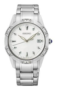 Seiko SKK727P Takvimli 33.2 mm Gri Çelik Kordon Analog Kadın Kol Saati