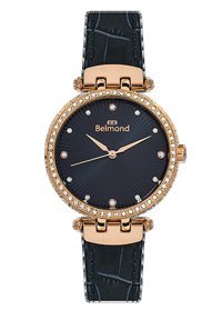 Belmond CRL736.499 34 mm Lacivert Deri Kordon Analog Kadın Kol Saati