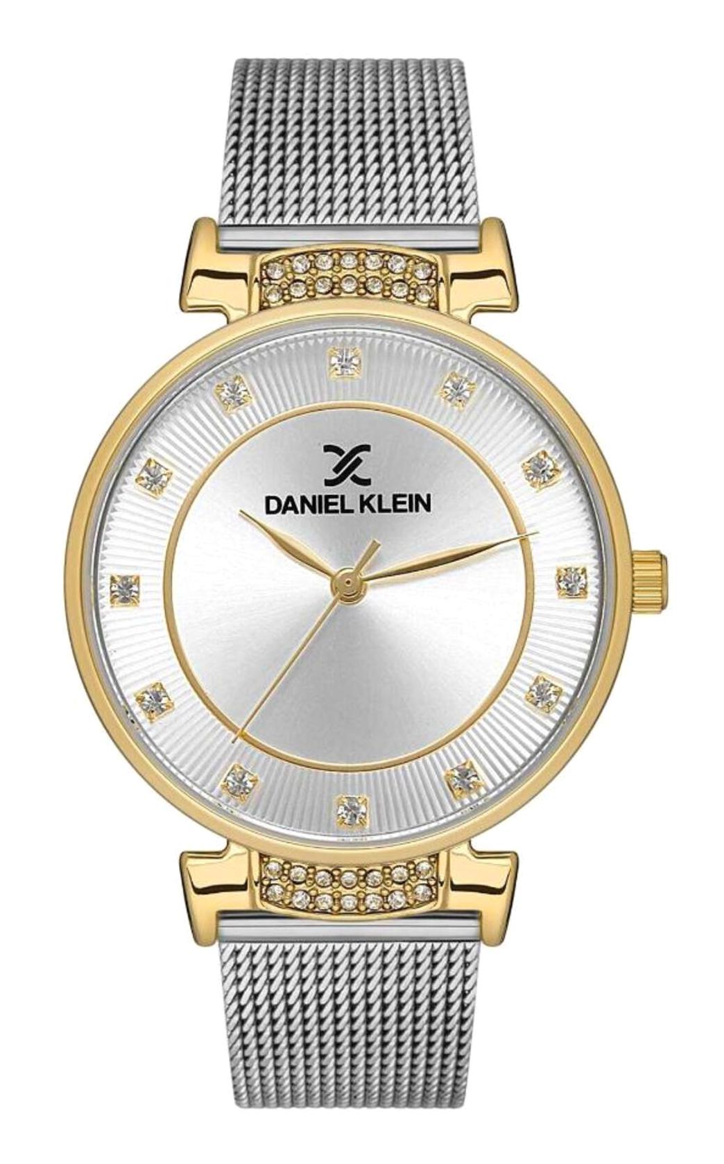Daniel Klein DK.FT.1.256 31-35 mm Gri Çelik Kordon Analog Kadın Kol Saati