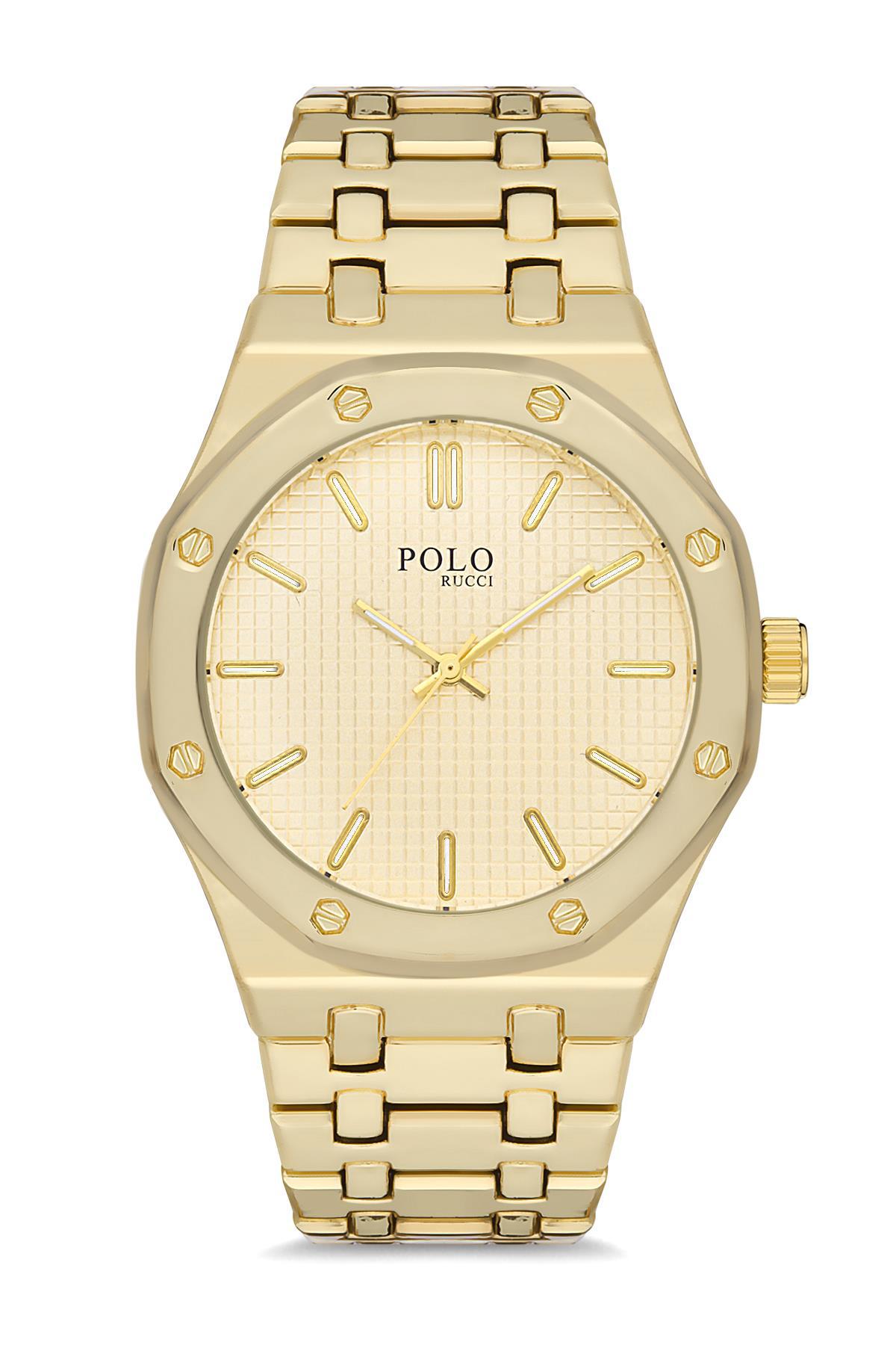 Polo Rucci PBG17018B 36 mm Altın Metal Kordon Analog Kadın Kol Saati