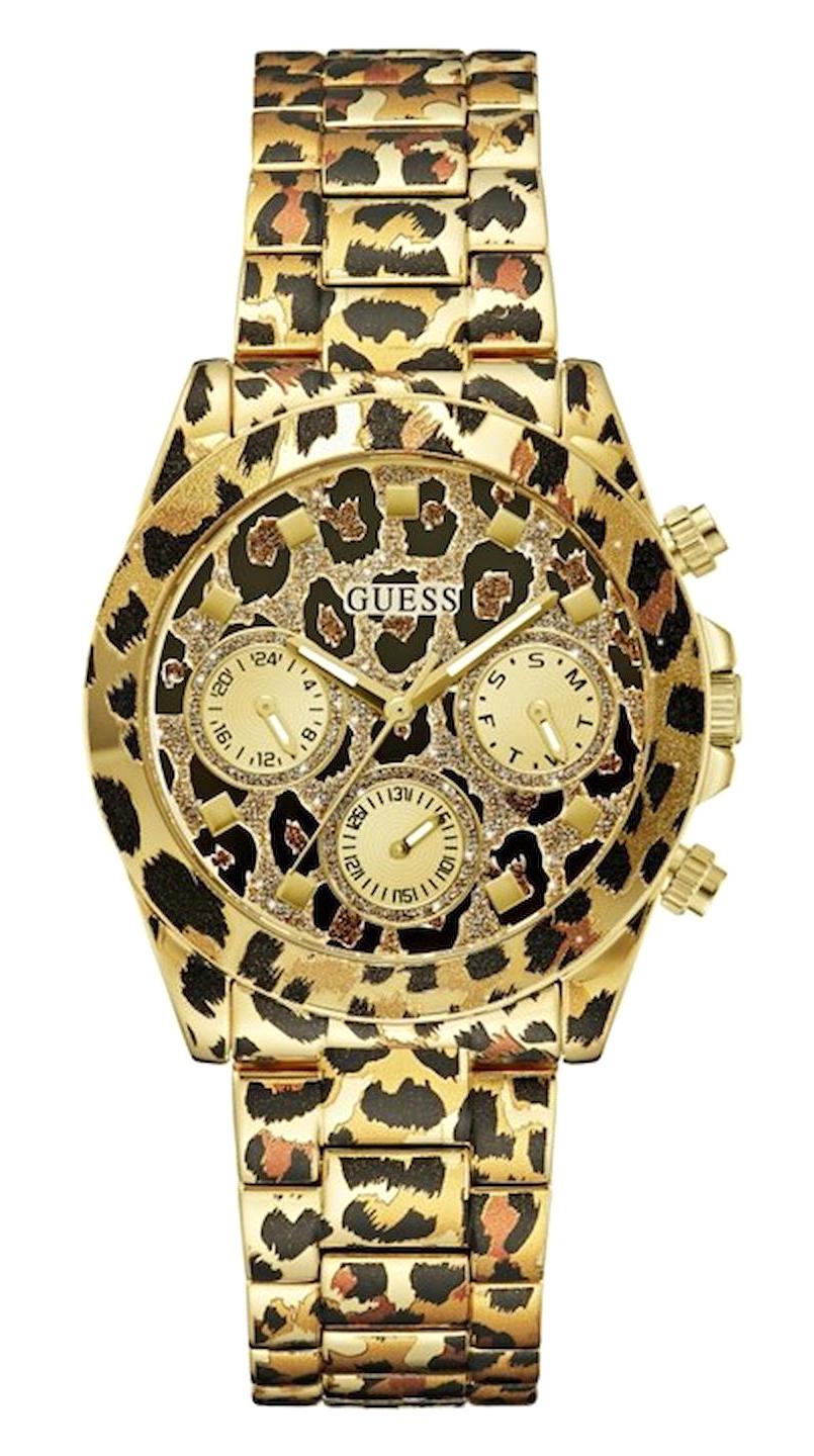 Guess GUGW0751L1 36 mm Sarı - Siyah Çelik Kordon Analog Kadın Kol Saati