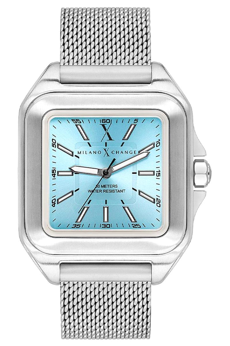 Milano X Change MXU10006 38 mm Gri Hasır Kordon Analog Kadın Kol Saati
