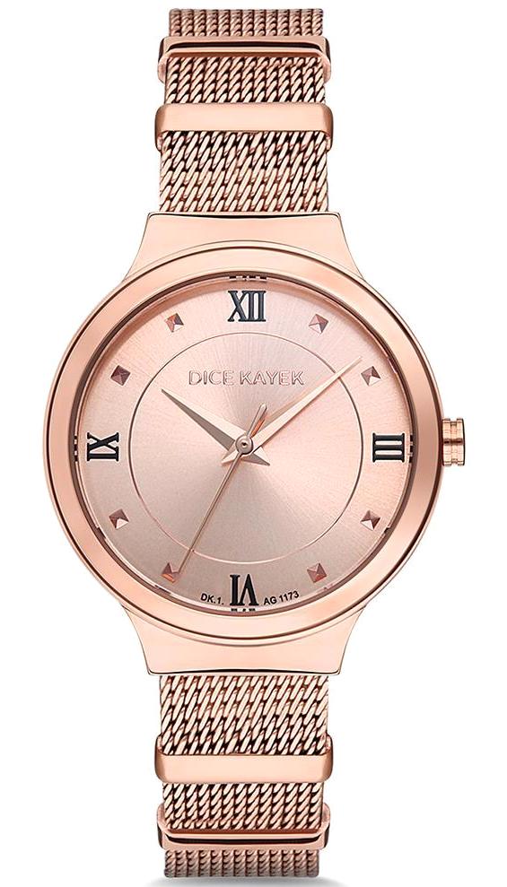 Dice Kayek DK.1.AG1173.03 34 mm Rose Gold Çelik Kordon Analog Kadın Kol Saati