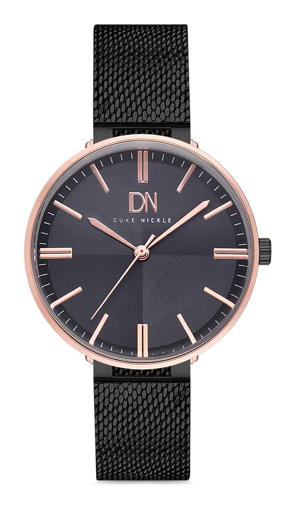 Duke Nickle XBG17002D 38 mm Siyah Metal Kordon Analog Kadın Kol Saati