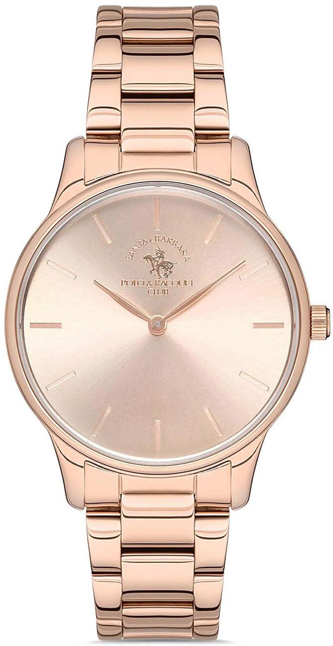 Santa Barbara Polo & Racquet Club SB.1.10247.2 34 mm Rose Gold Çelik Kordon Analog Kadın Kol Saati