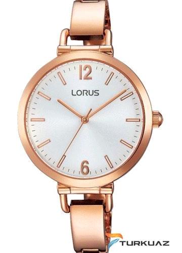 Lorus RG264KX9 40 mm Rose Gold Çelik Kordon Analog Kadın Kol Saati