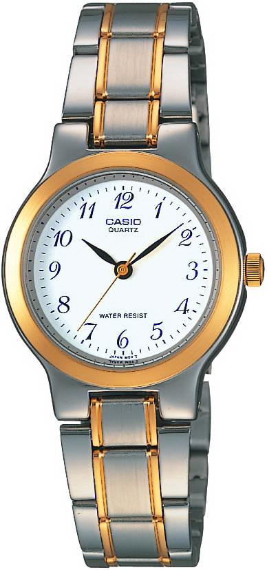 Casio LTP-1131G-7B 26 mm Altın-Gri Çelik Kordon Analog Kadın Kol Saati