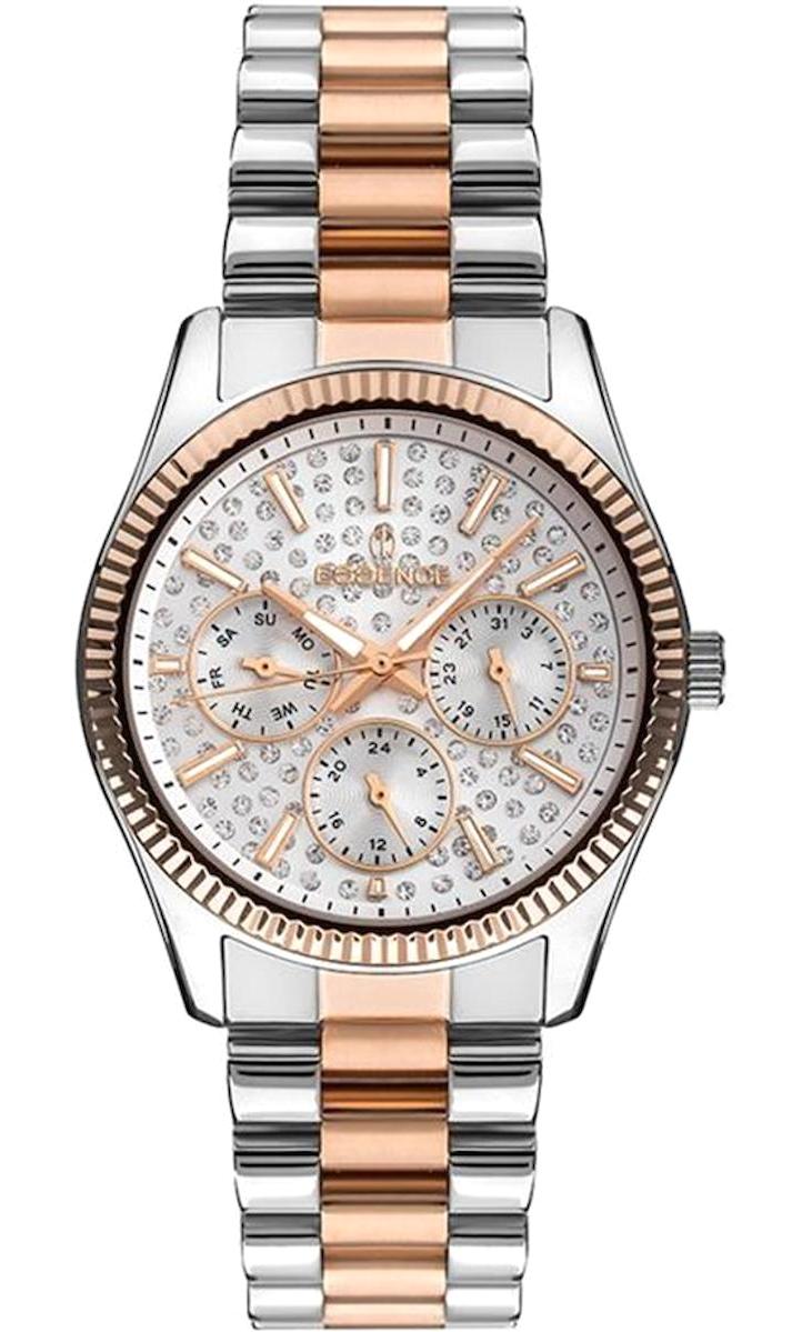 Essence ES6740FE.530 39 mm Gri-Rose Gold Çelik Kordon Analog Kadın Kol Saati