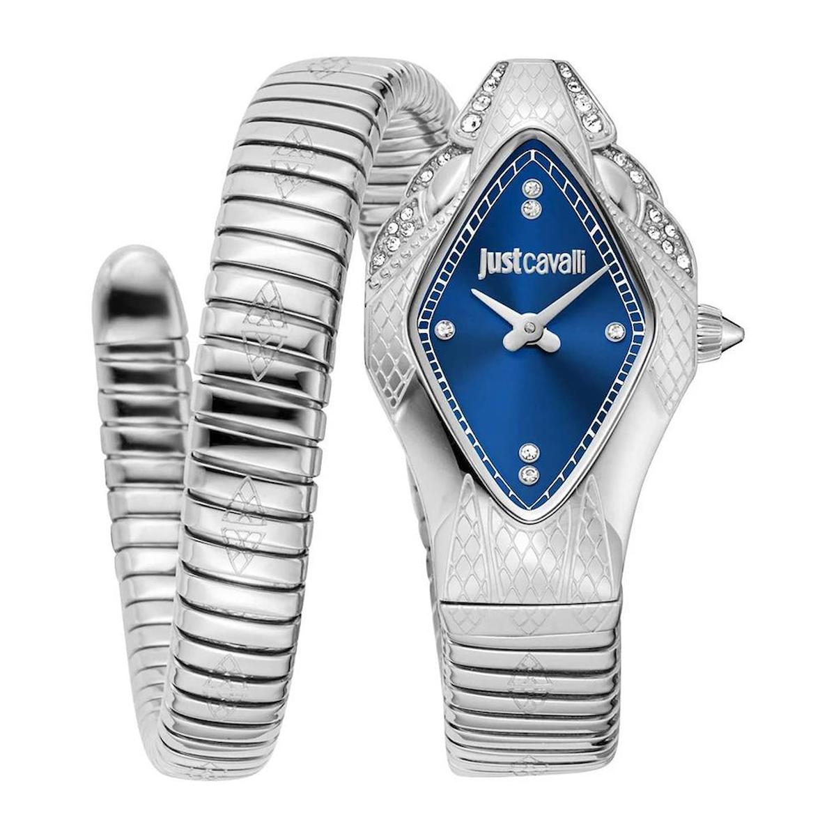 Just Cavalli JC1L306M0015 23 mm Gri Çelik Kordon Analog Kadın Kol Saati