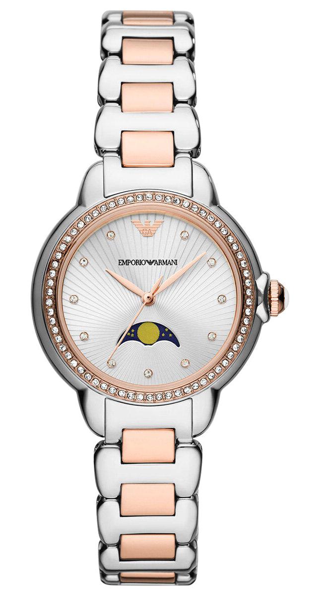 Emporio Armani AR11567 32 mm Gri-Rose Gold Çelik Kordon Analog Kadın Kol Saati