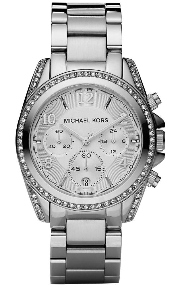 Michael Kors MK5165 Takvimli 38 mm Gri Çelik Kordon Analog Kadın Kol Saati
