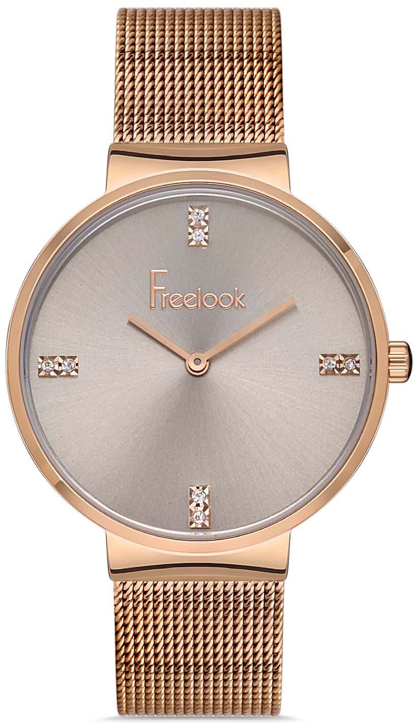 Freelook FL.1.10354.5 36 mm Rose Gold Çelik Kordon Analog Kadın Kol Saati