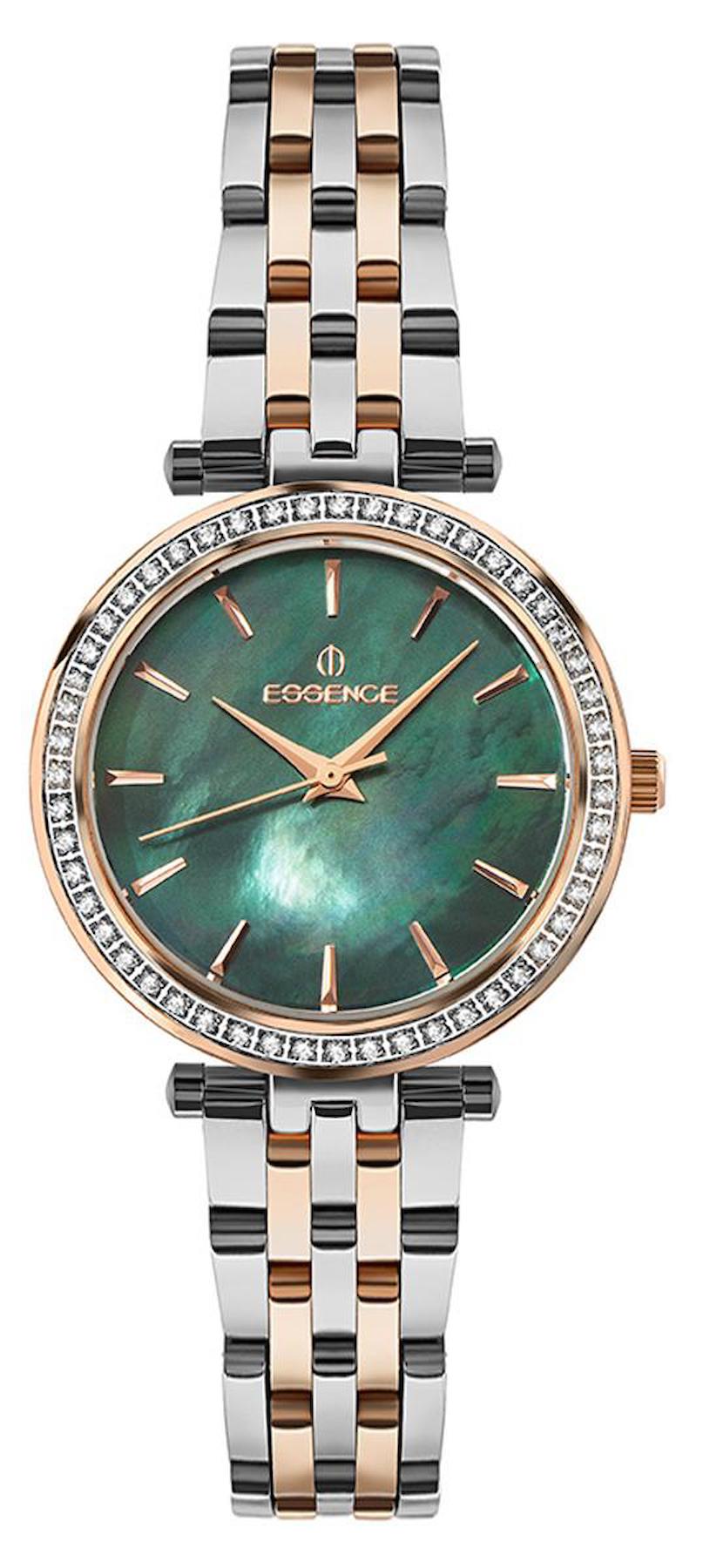 Essence ES6640FE.570 32 mm Altın-Gri Çelik Kordon Analog Kadın Kol Saati