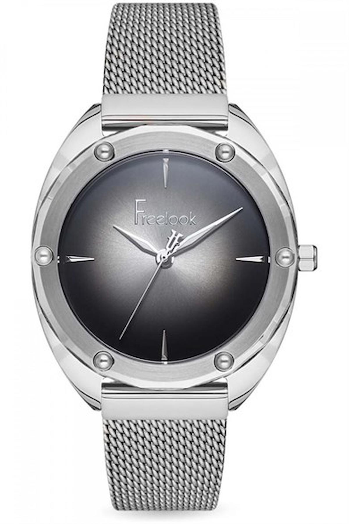 Freelook FL.1.10094.1A 37 mm Gri Metal Kordon Analog Kadın Kol Saati
