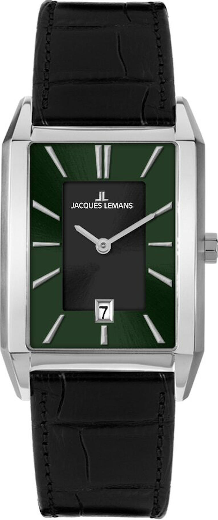 Jacques Lemans 1-2159D 29 mm Siyah Deri Kordon Analog Kadın Kol Saati