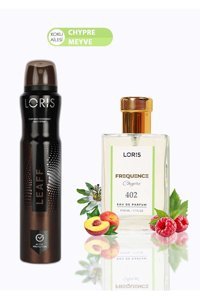 Loris K-402 İkili Kadın Parfüm Deodorant Seti EDP