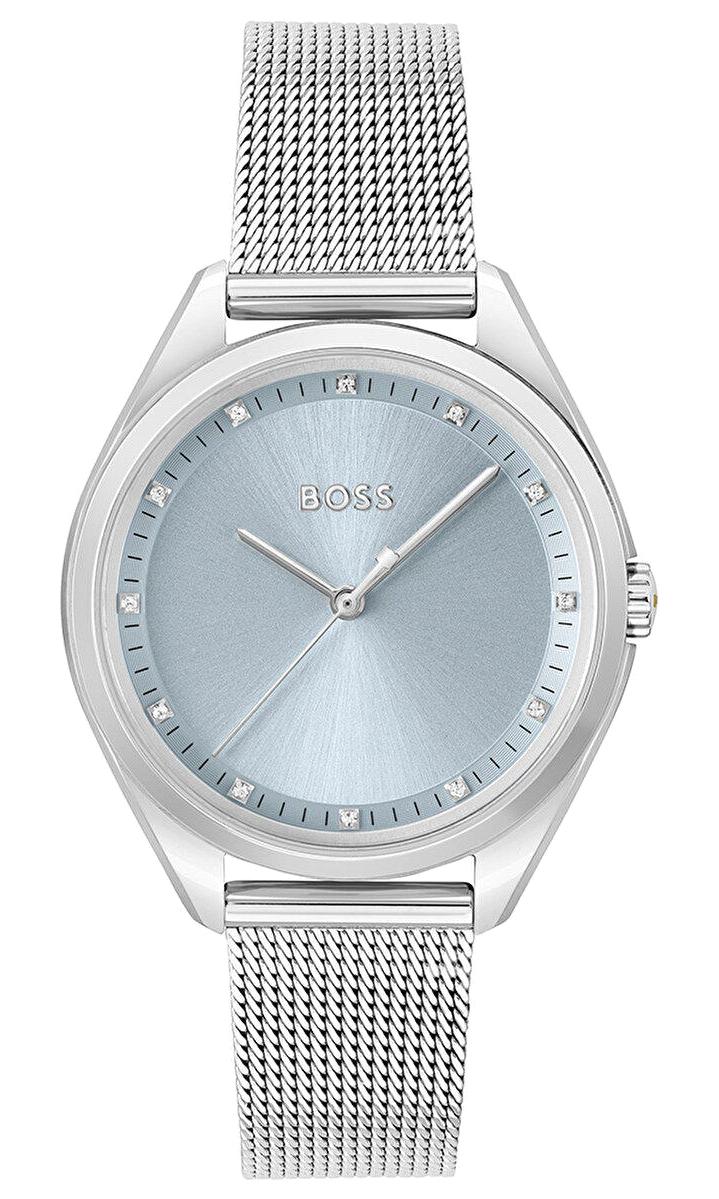Hugo Boss HB1502667 37 mm Gri Çelik Kordon Analog Kadın Kol Saati