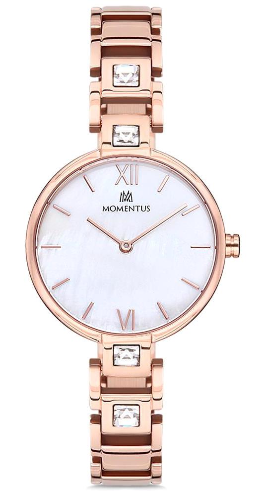 Momentus SW282R-02SR 32 mm Rose Gold Çelik Kordon Analog Kadın Kol Saati