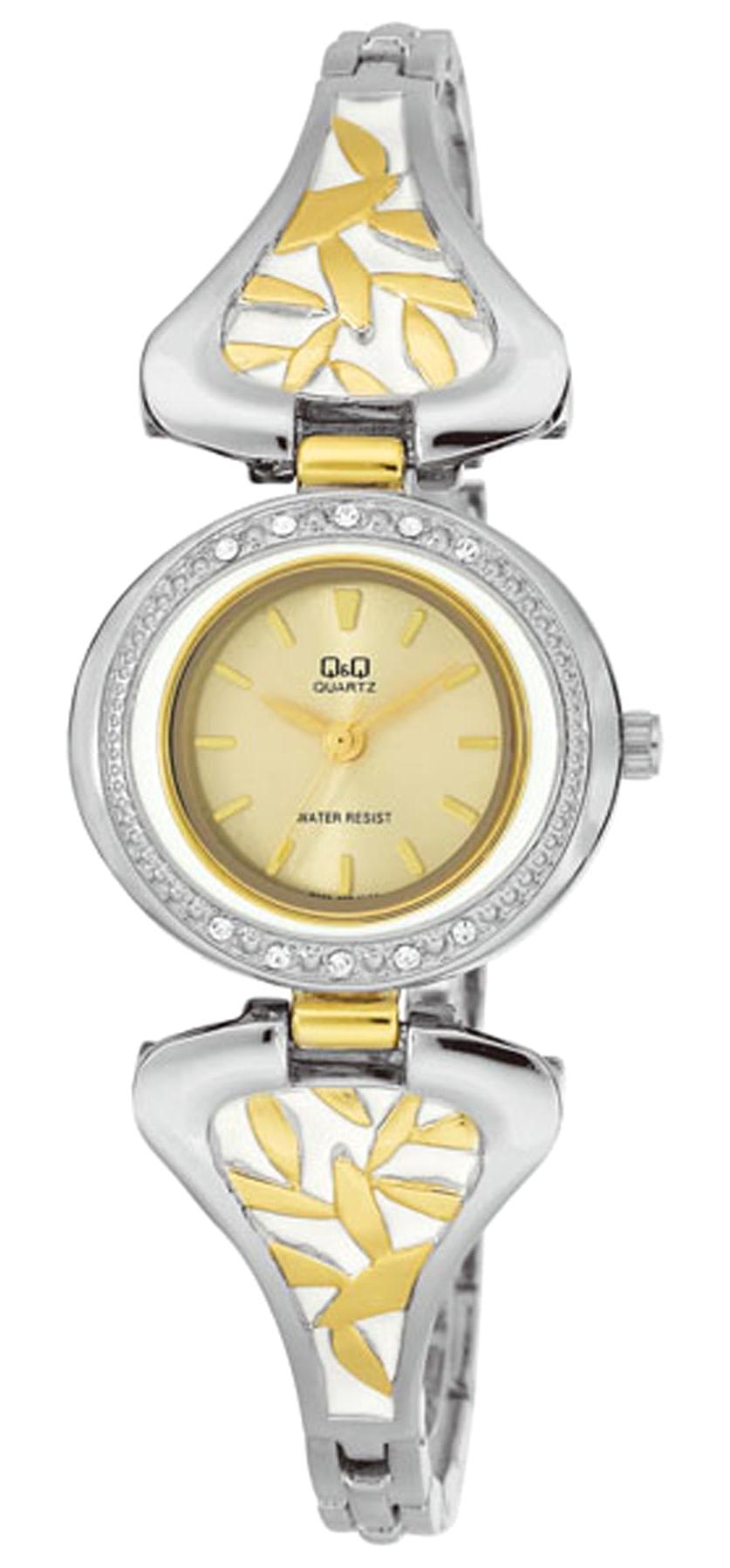 Q&Q 3G287 36 mm Gri Metal Kordon Analog Kadın Kol Saati