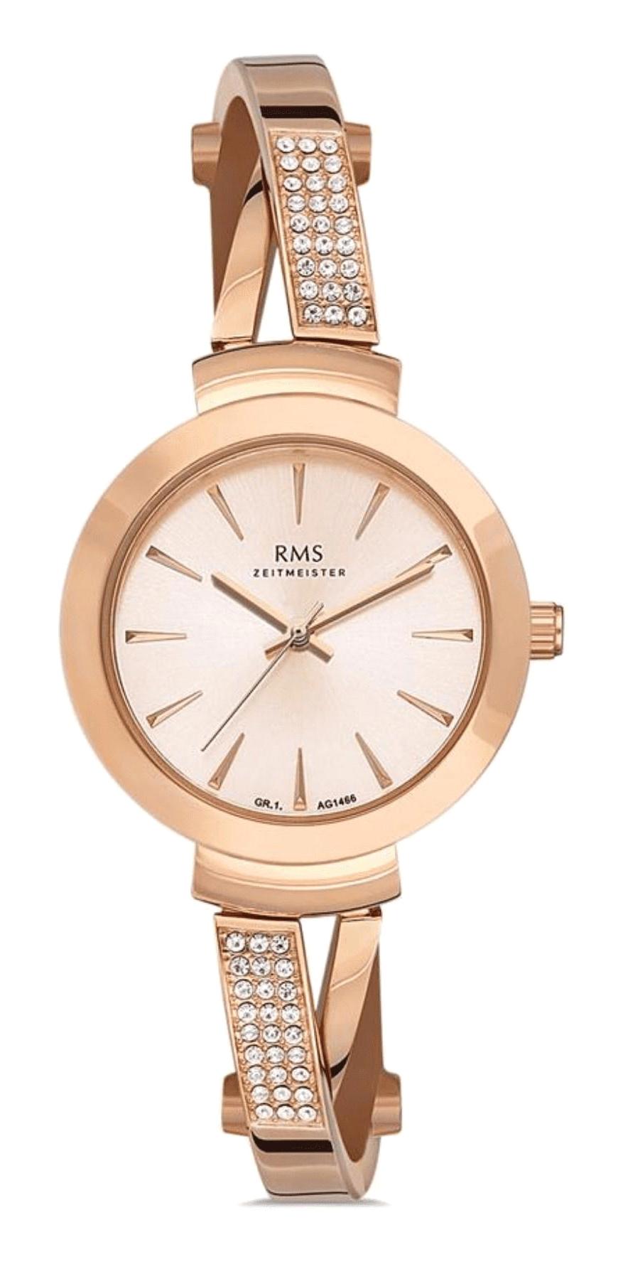 Romanson GR.1.AG1466.04 20-25 mm Rose Gold Çelik Kordon Analog Kadın Kol Saati