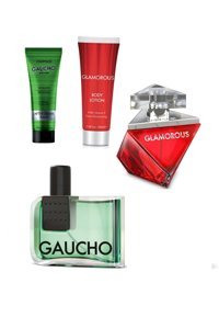 Farmasi Glamorous 4 Parça Erkek-Kadın Parfüm Seti EDP