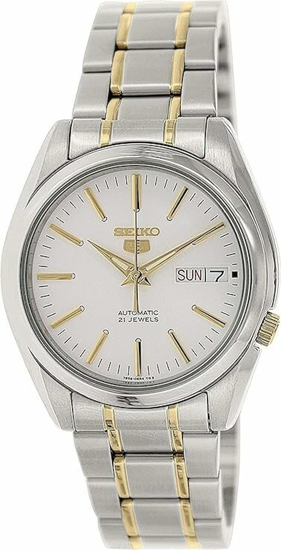 Seiko SNKL47K1 Takvimli 30 mm Altın-Gri Çelik Kordon Analog Kadın Kol Saati
