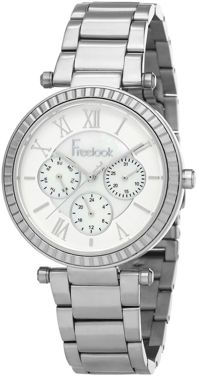 Freelook FL.1.10092.1 36 mm Gri Çelik Kordon Analog Kadın Kol Saati