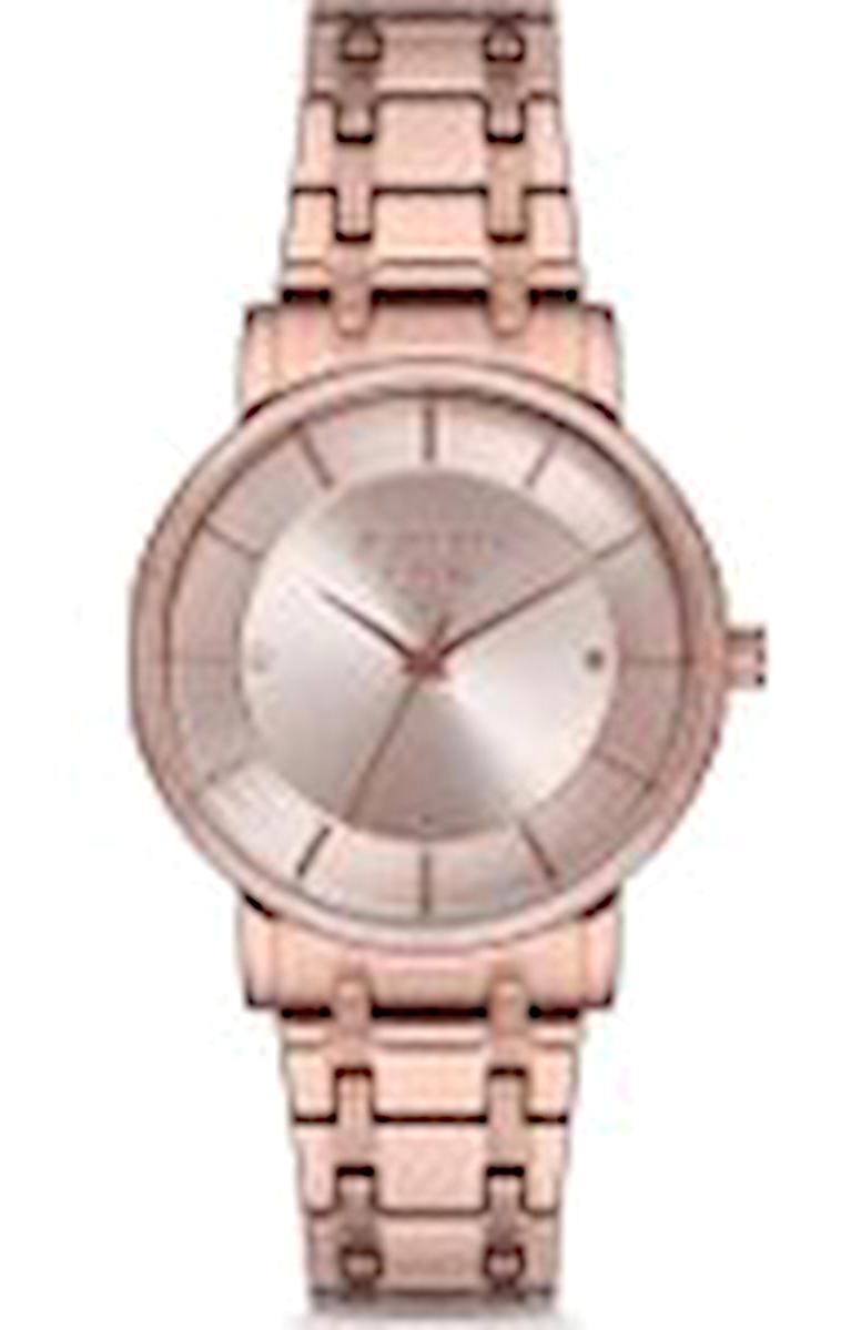 Jg. Polo Club 35 mm Rose Gold Çelik Kordon Analog Kadın Kol Saati